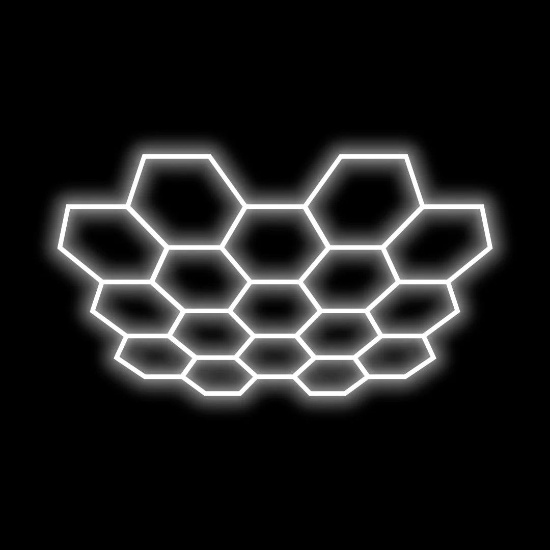 Hexagon Lighting 17 Grid System - Regular