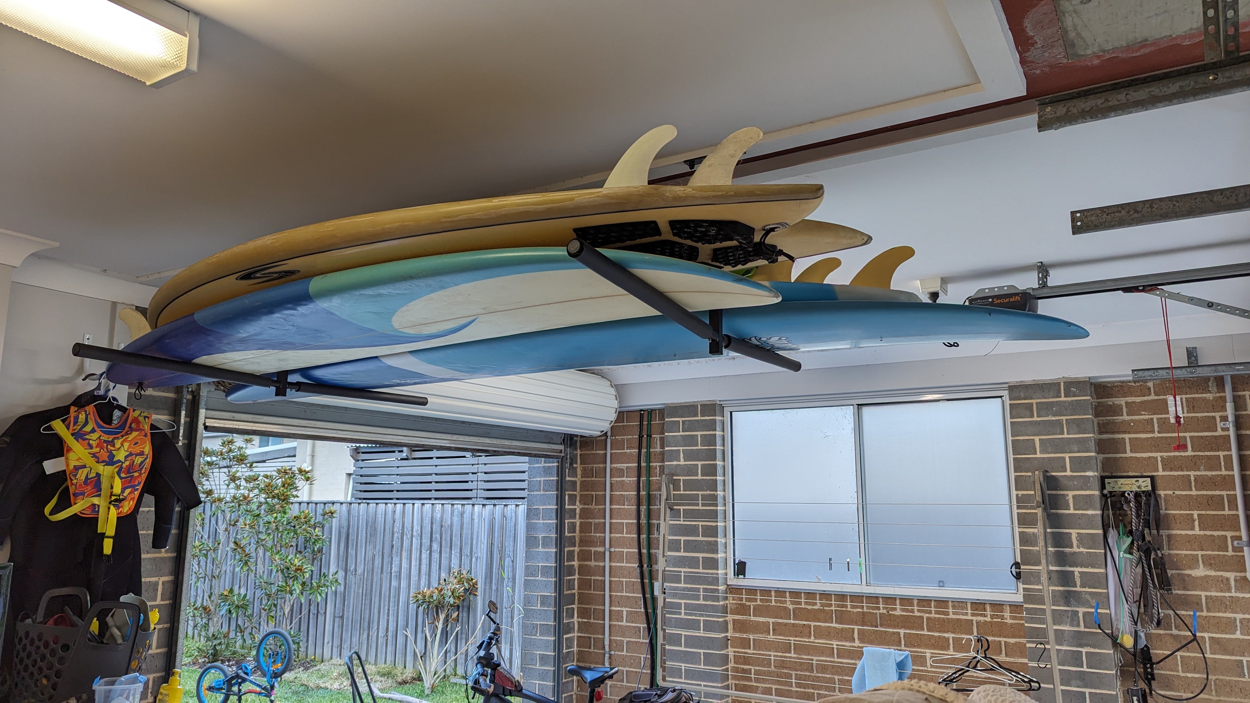 Surfboard deals ceiling light