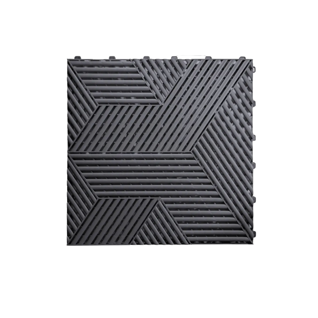 SquaredTile Garage Floor Tile - Slate Grey