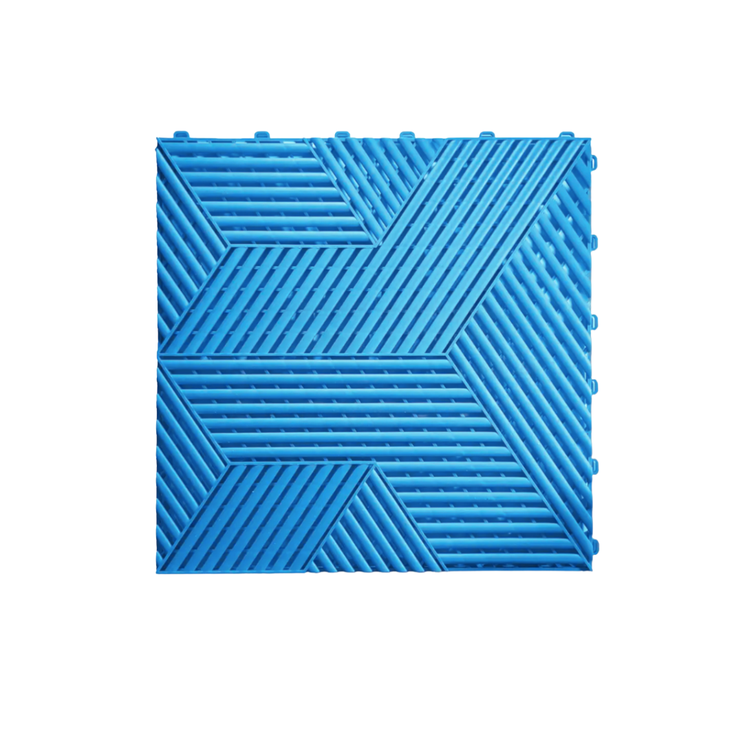 SquaredTile Garage Floor Tile - Royal Blue