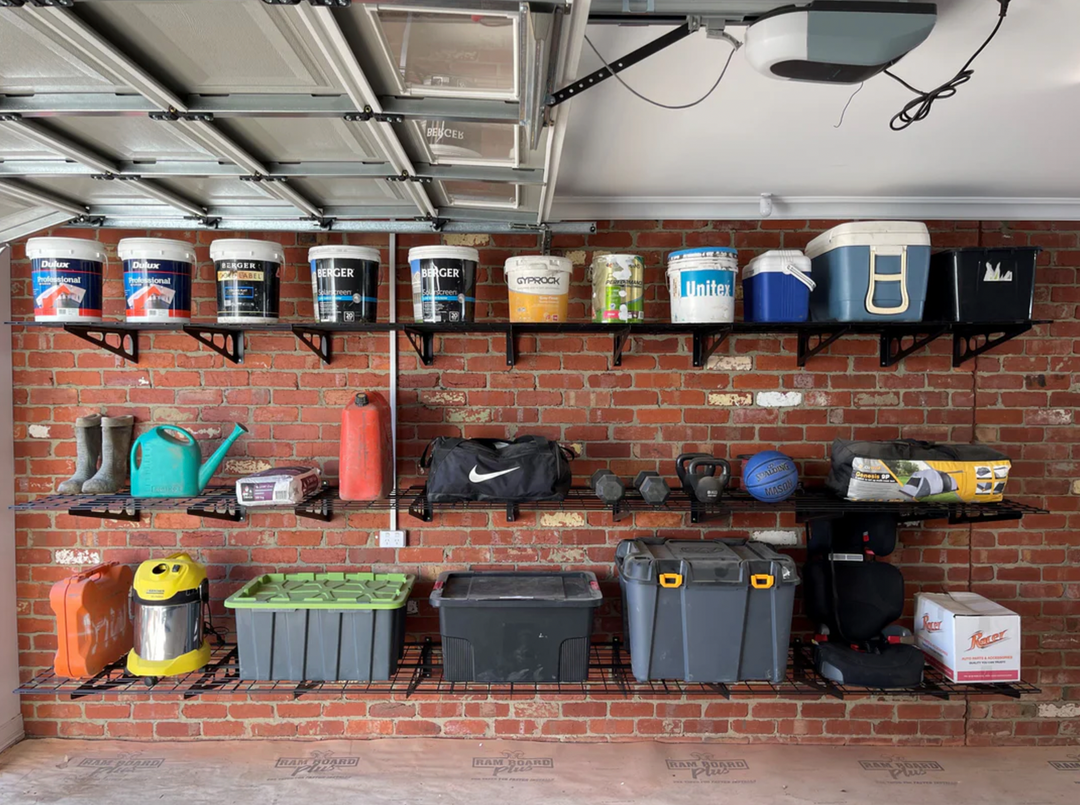 Wall Mounted Garage Shelving