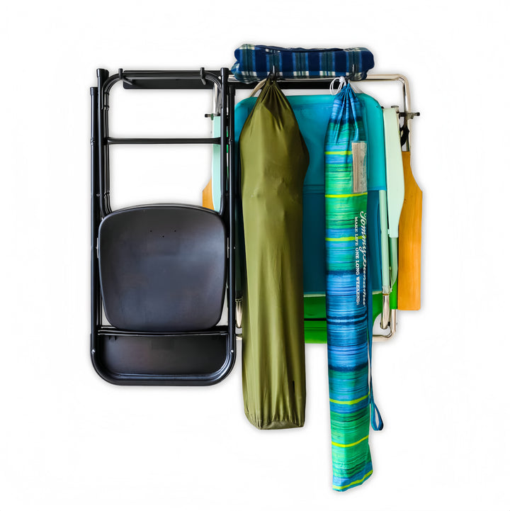 Wall Mounted Chair Storage Rack