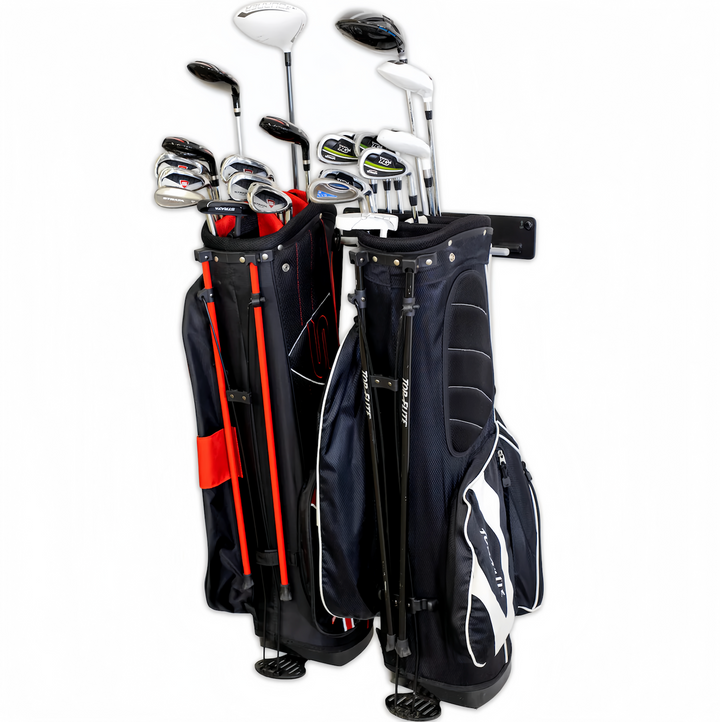 Wall Mounted Golf Bag Rack