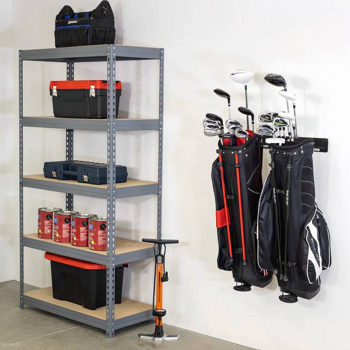Wall Mounted Golf Bag Rack