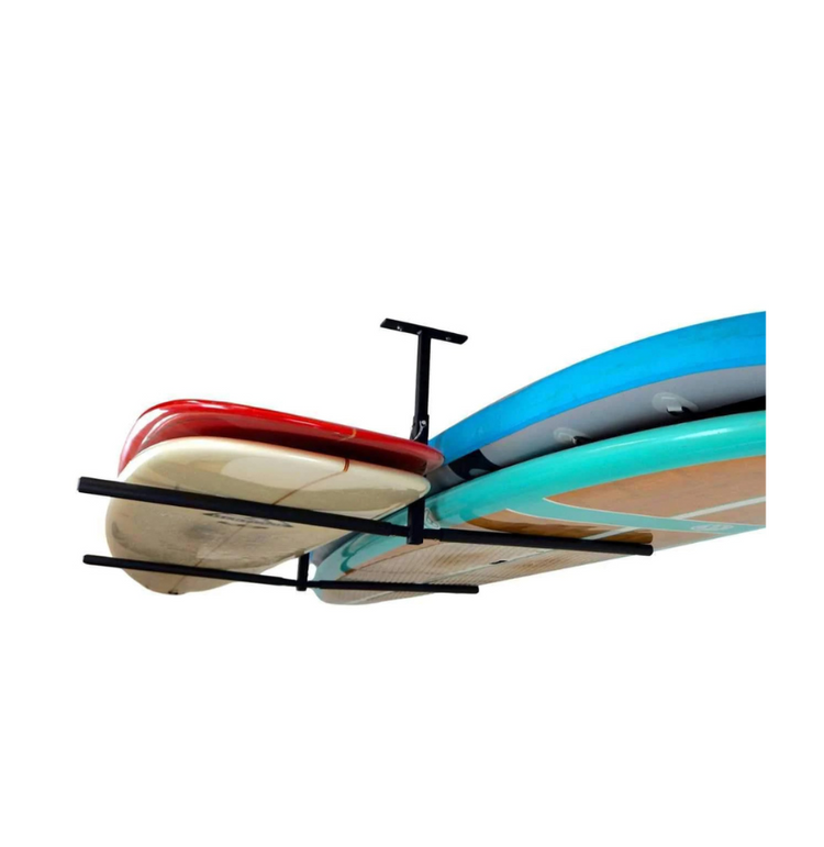 The Perfect Wave: Surfboard Ceiling Racks for Space-Saving Surf Enthusiasts