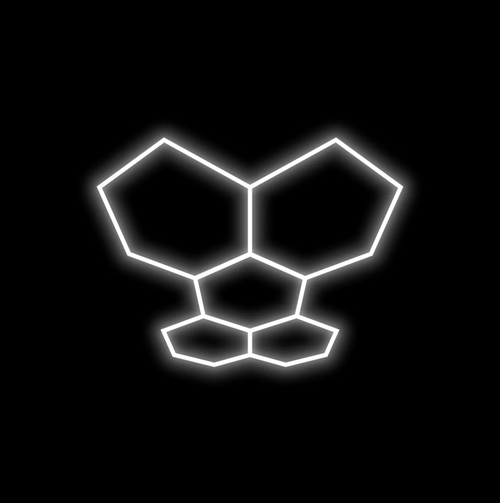 Hexagon Lighting 5 Grid System - Regular