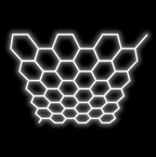 Hexagon Lighting 30 Grid System - Large
