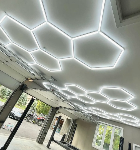 Hexagon lights hot sale for ceiling