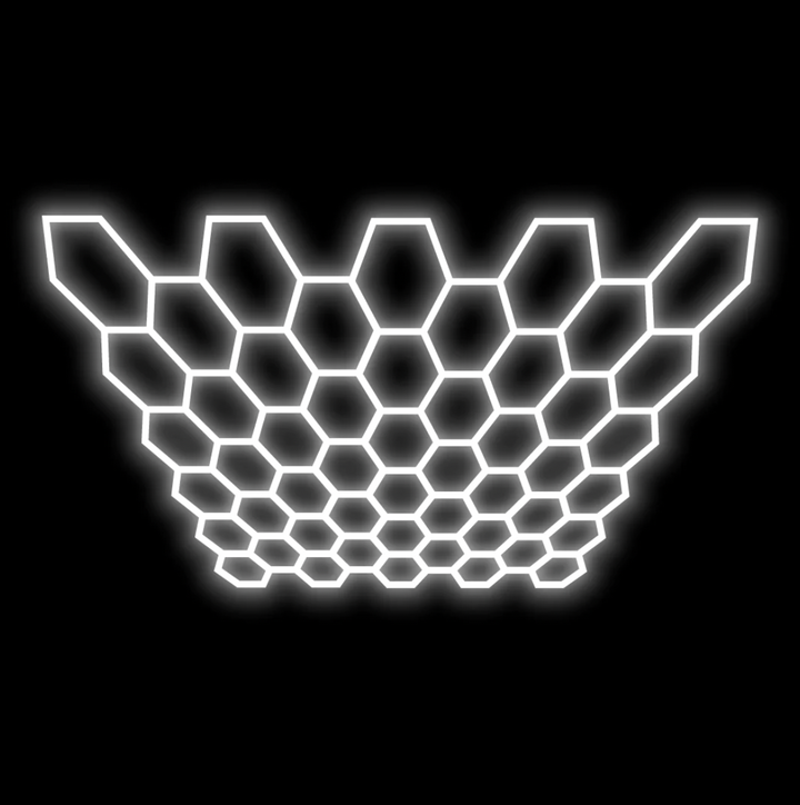 Hexagon Lighting 50 Grid System - Regular