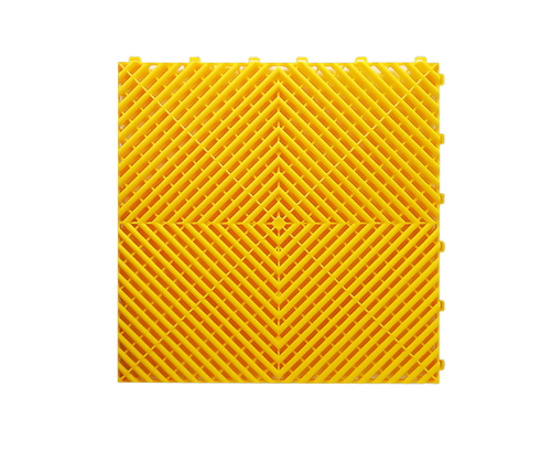 ConnectTile Garage Floor Tile - Blazing Yellow