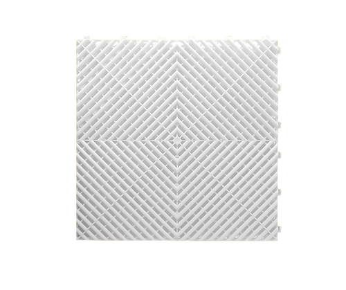 ConnectTile Garage Floor Tile - Arctic White